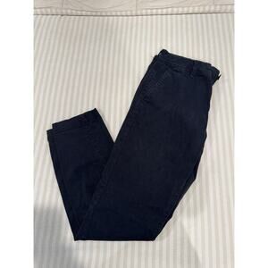Aero Men’s 30x30 Navy Blue Slim Straight Stretch Chino Classic Pants